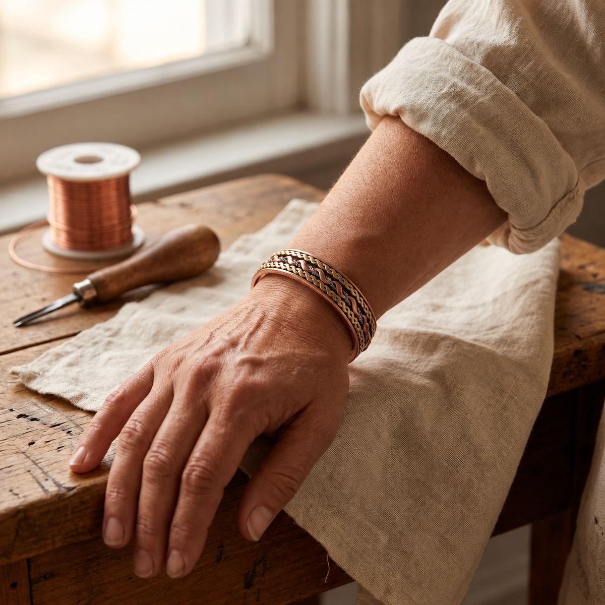 Clara's Patina Bracelet