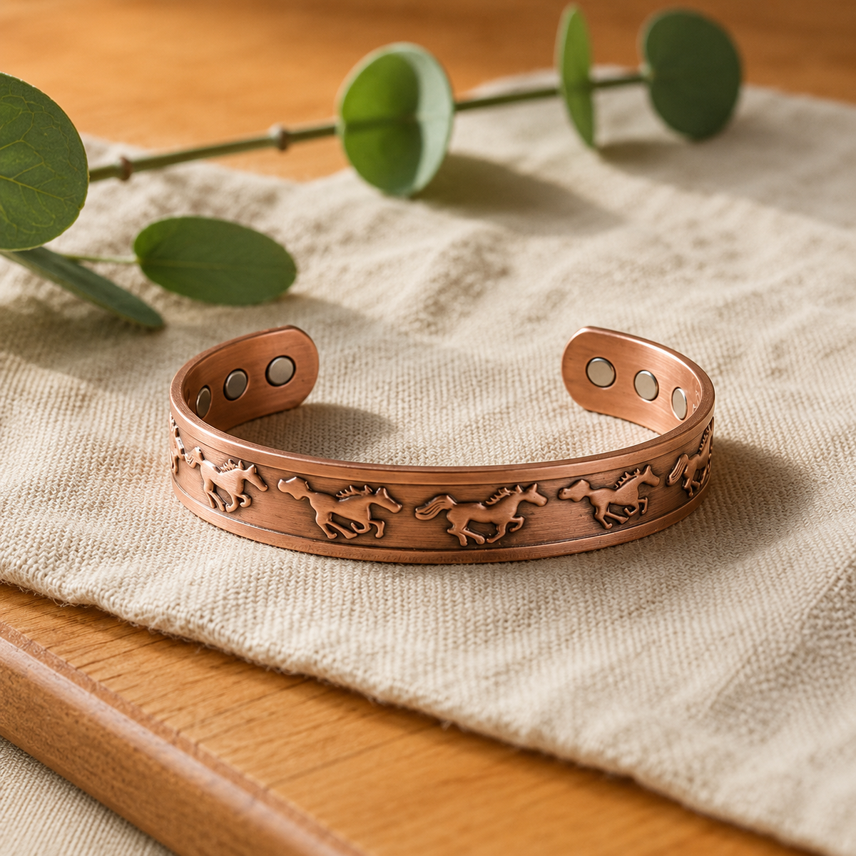Clara's Horse Copper Bracelet