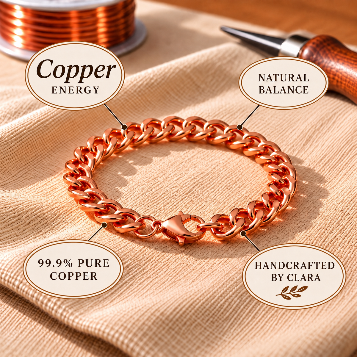 Clara's Cuffo Men's Bracelet