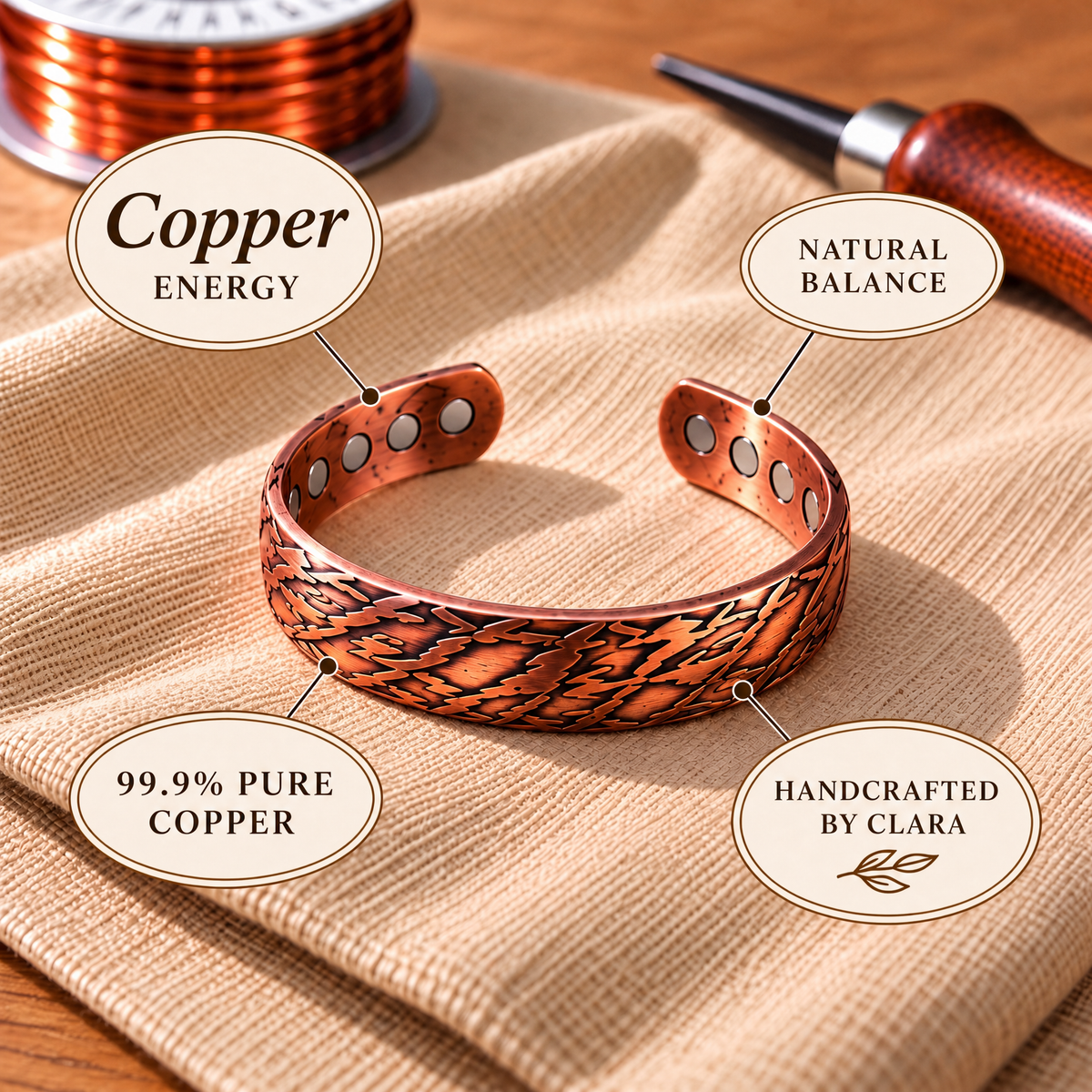 Clara's Frond Bracelet