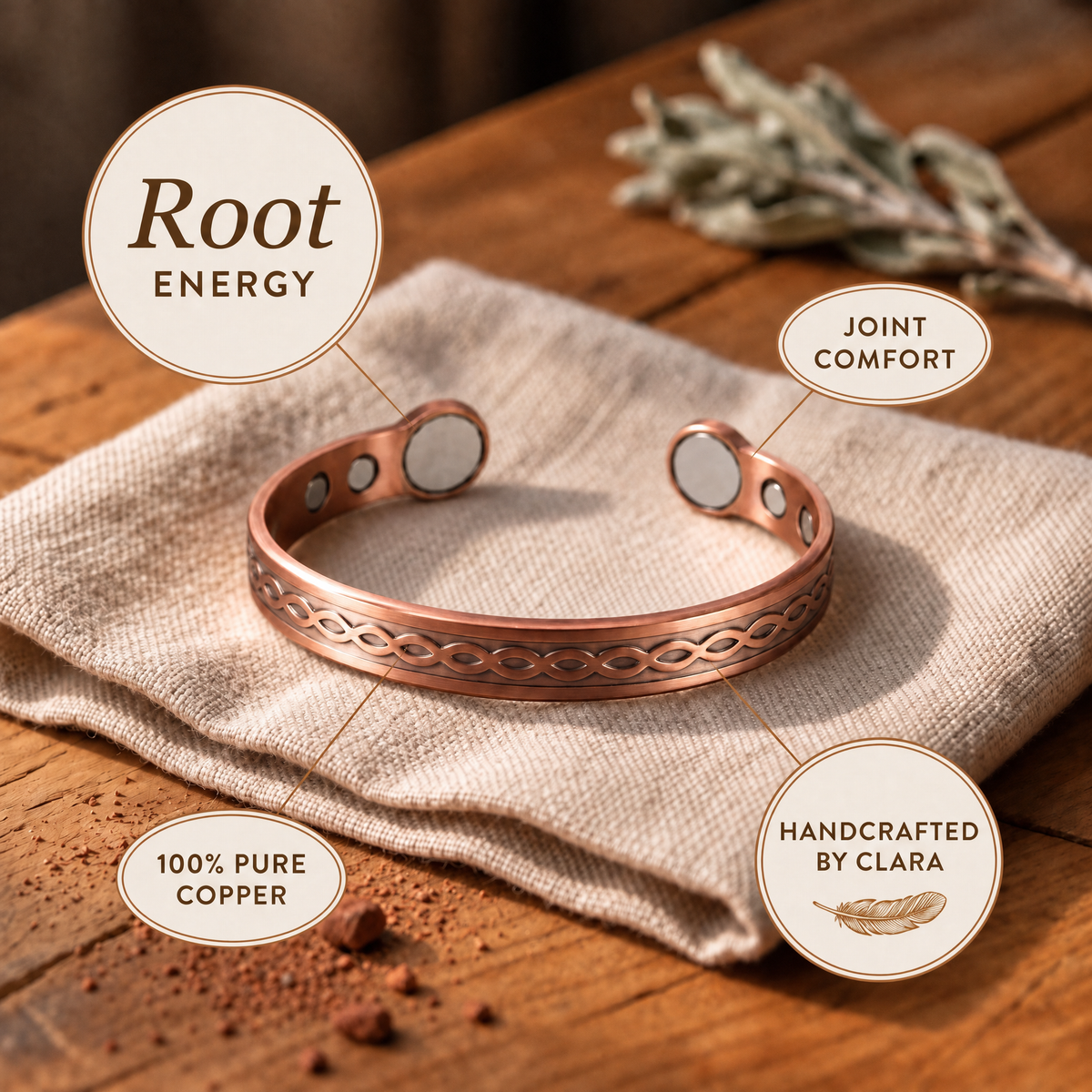 Clara's Sorrel Bracelet