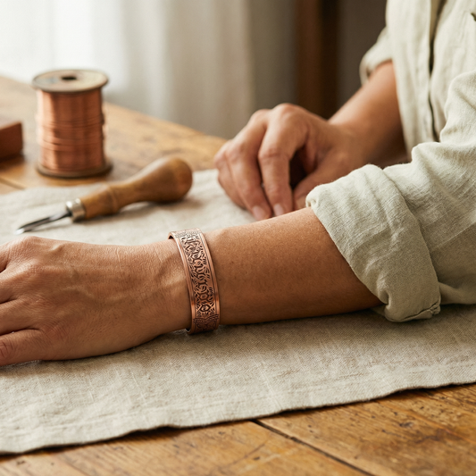 Clara's Drift Copper Bracelet