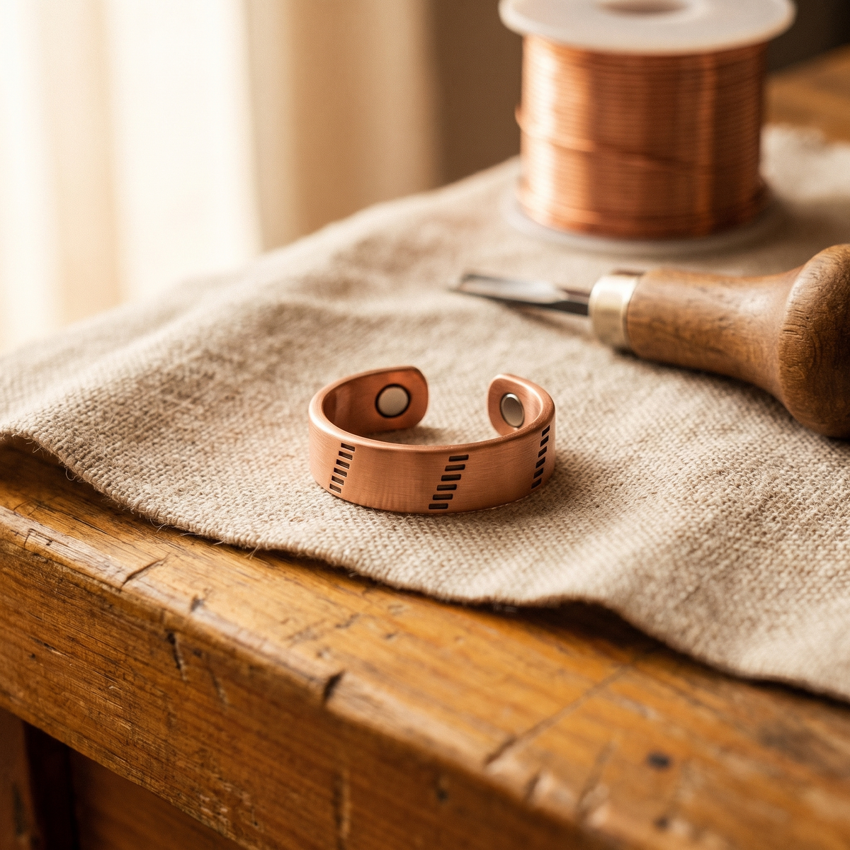 Clara's Hearth Copper Ring