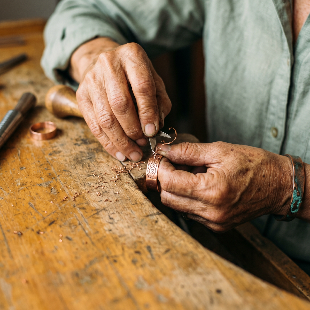 Clara's Fen Copper Ring