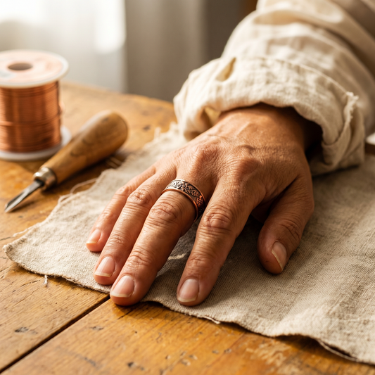 Clara's Clag Copper Ring