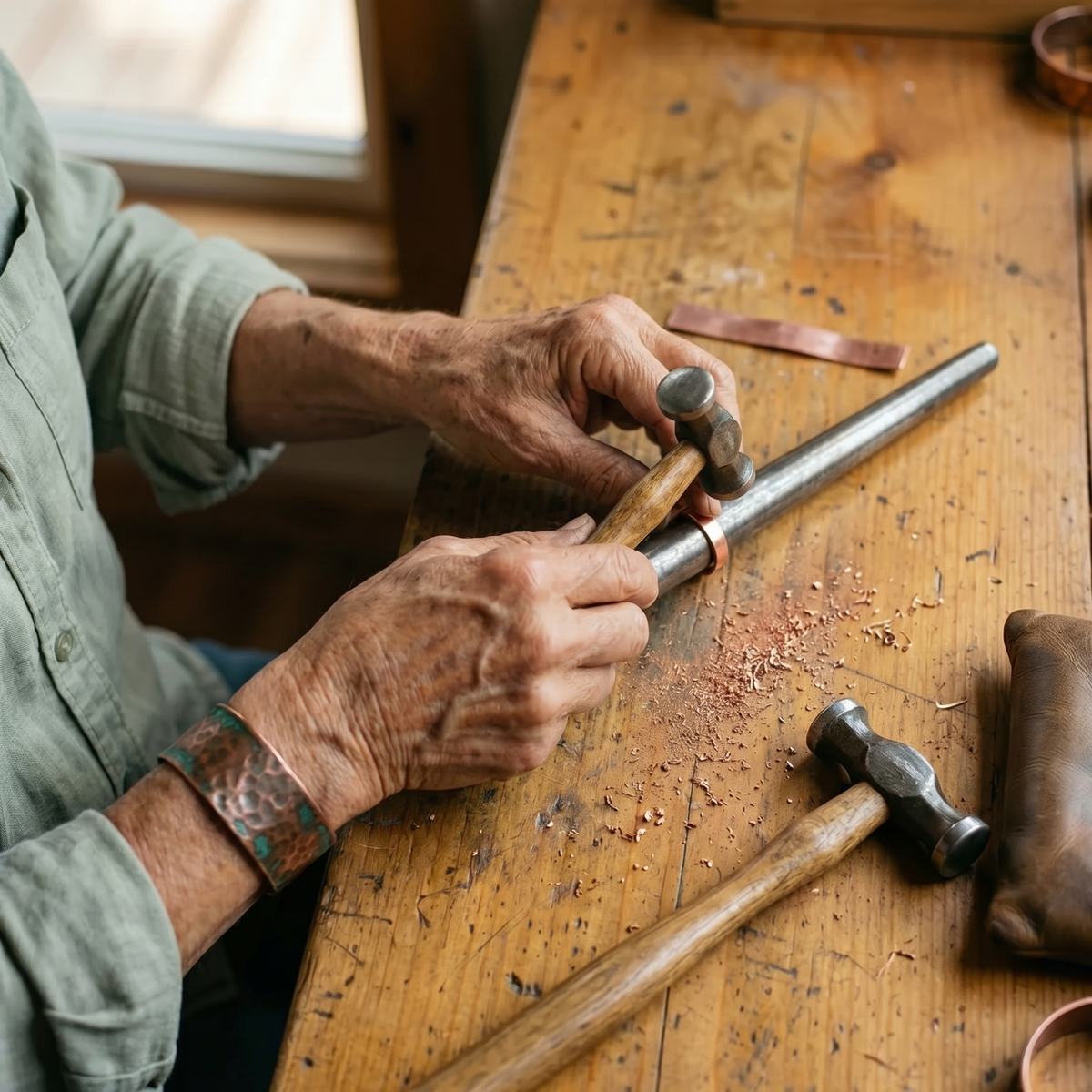Clara's Weld Copper Ring