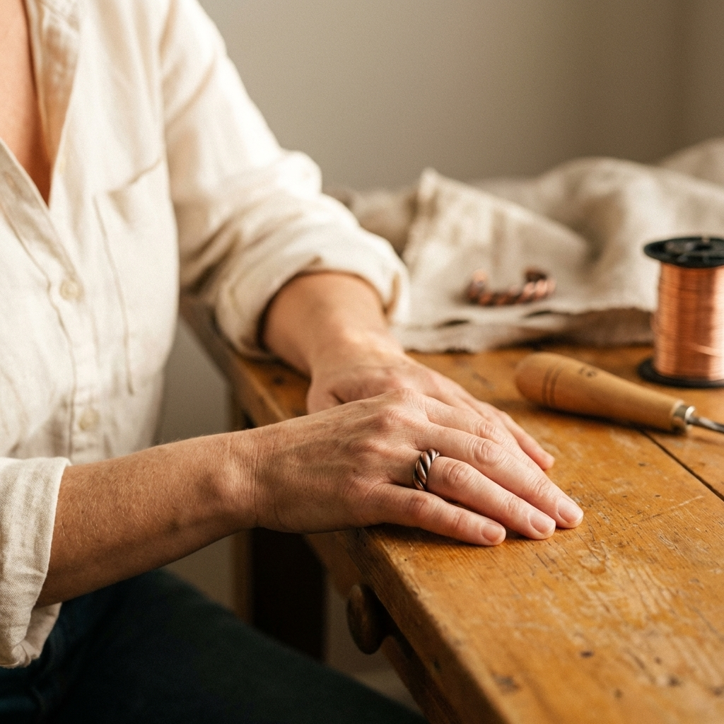 Clara's Tine Copper Ring