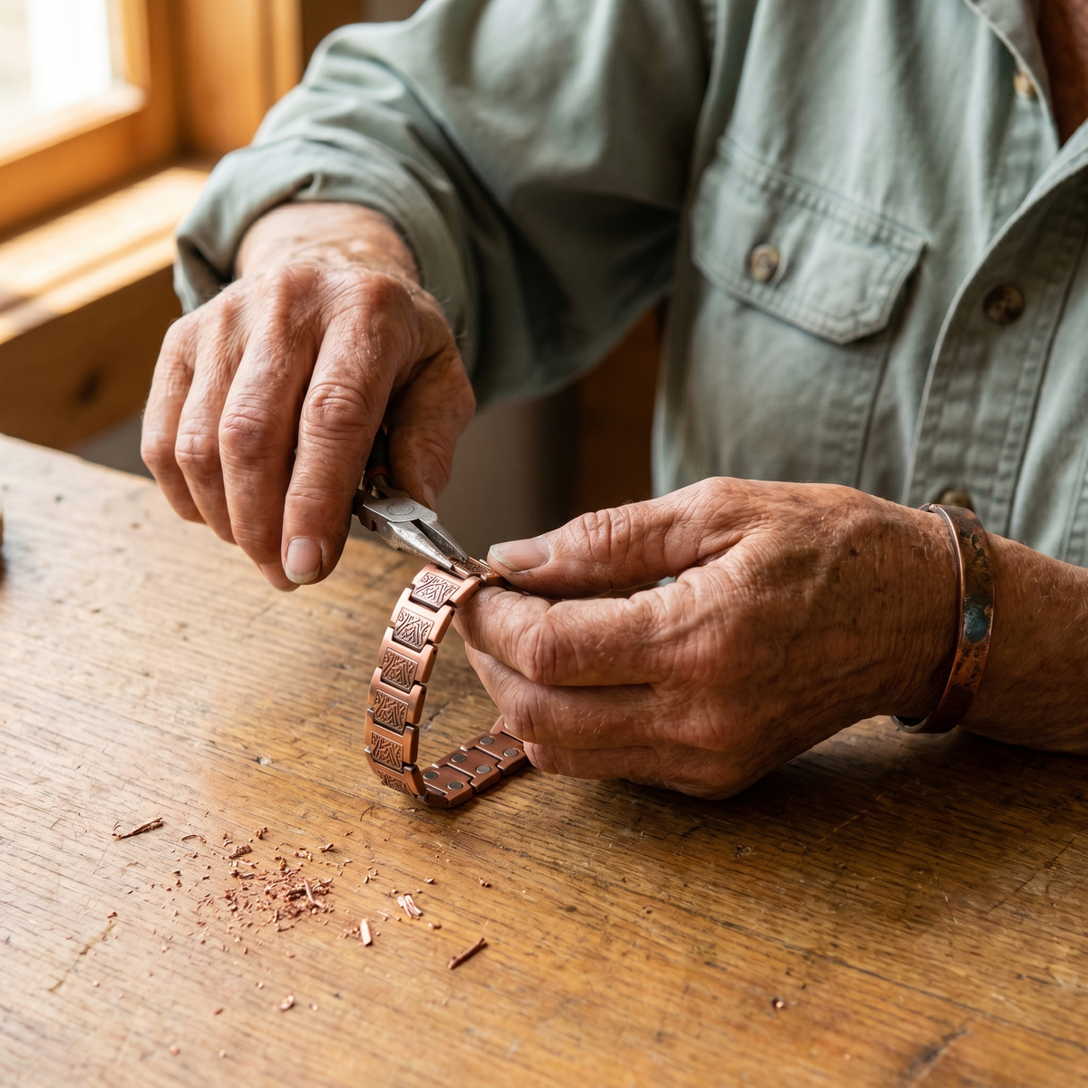 Clara's Glen Men's Copper Bracelet