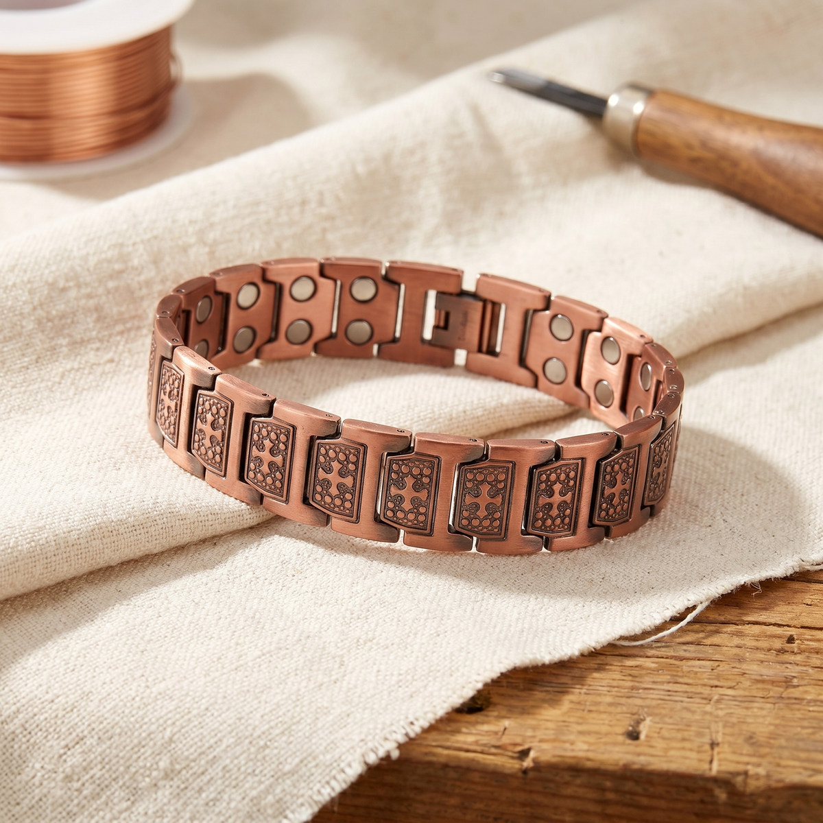 Clara's Gale Men's Copper Bracelet