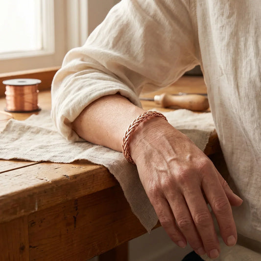 Clara's Bramble Copper Bracelet