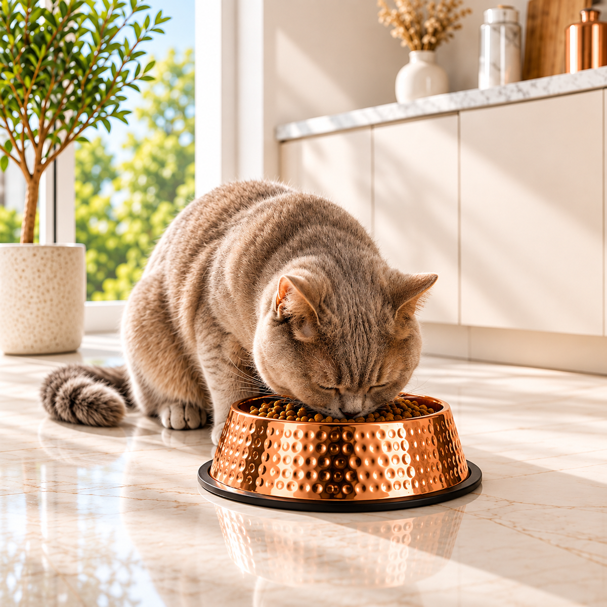 Clara's Copper Feeder