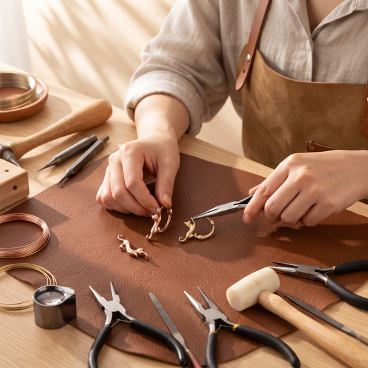 Clara's Kiln Copper Earrings