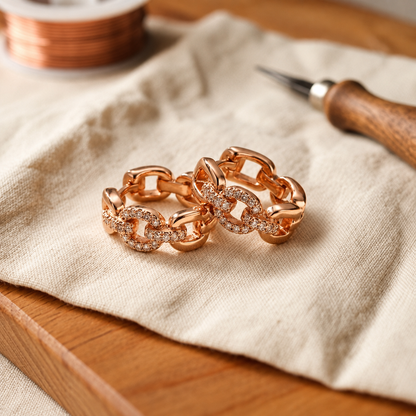 Clara's Celeste Crystal Earrings