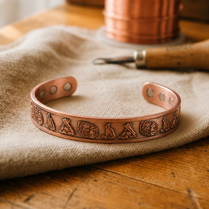 Clara's Native Copper Bracelet