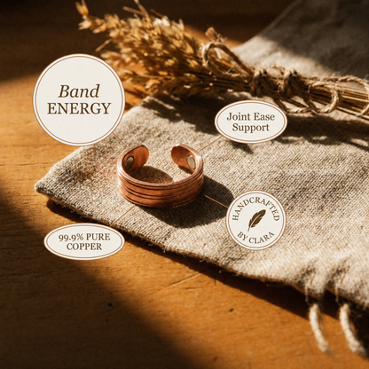 Clara's Band Copper Ring