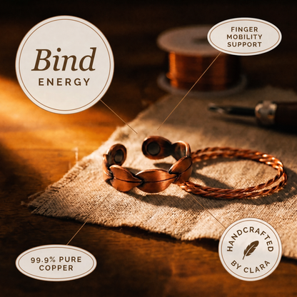 Clara's Bind Copper Ring