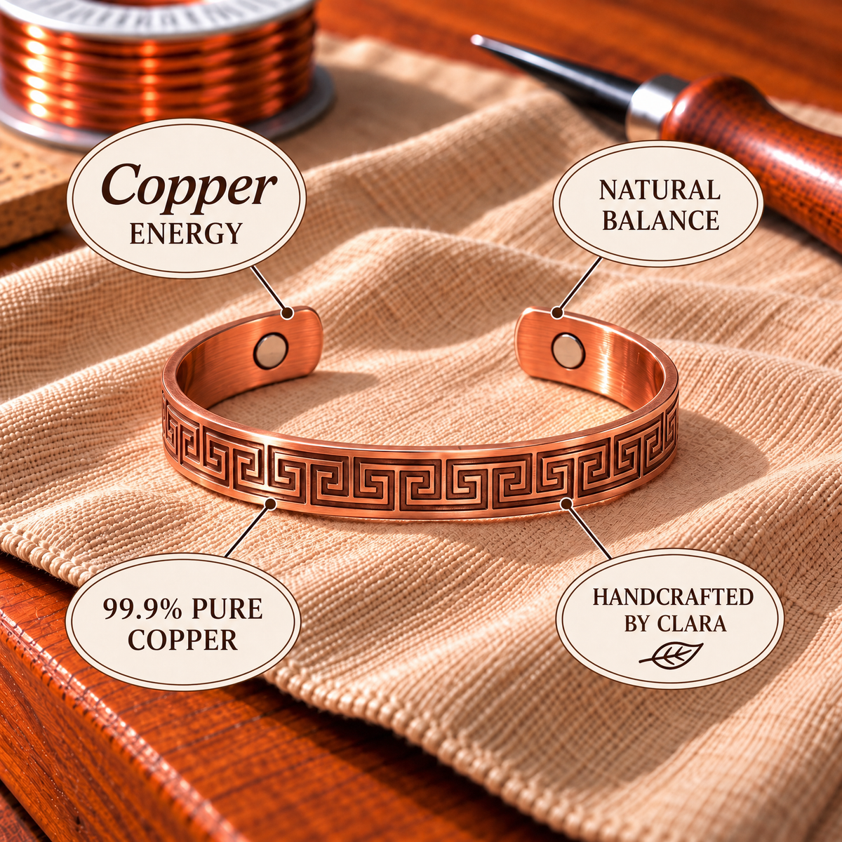 Clara's Block Bracelet