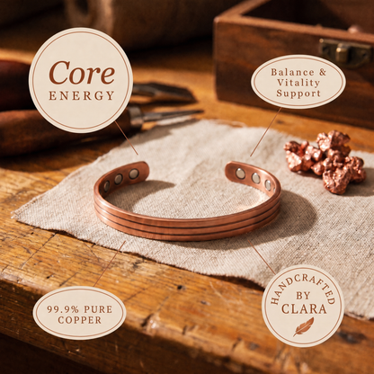 Clara's Core Copper Bracelet