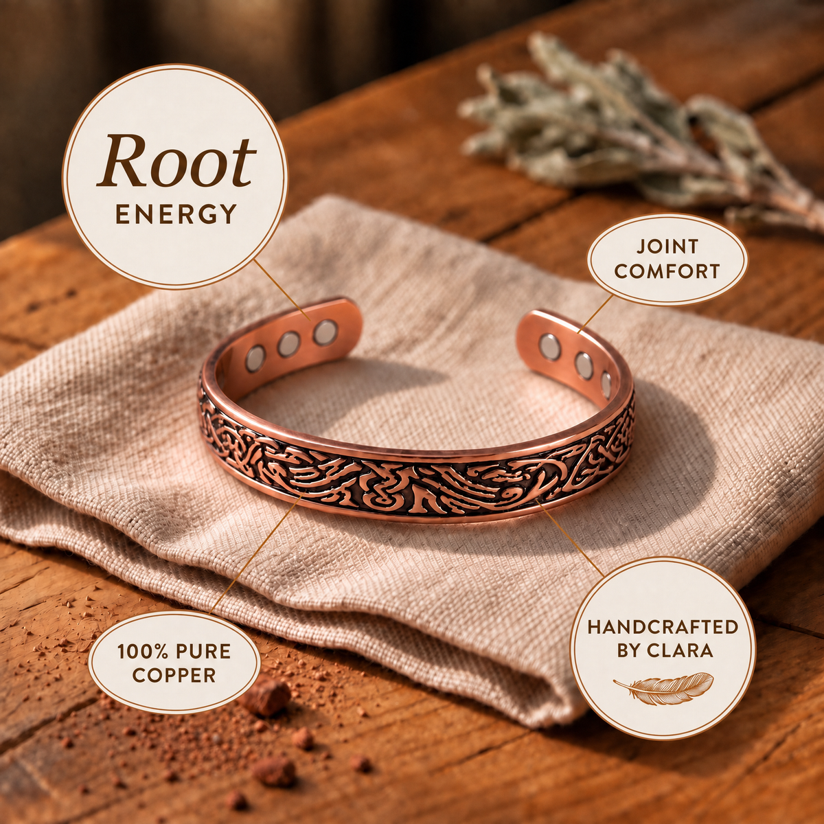Clara's Flint Bracelet