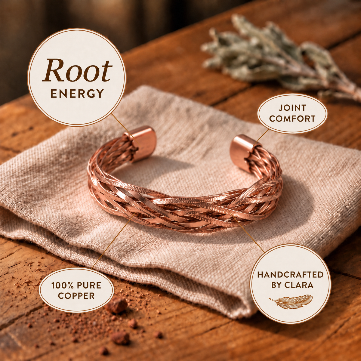 Clara's Rowan Bracelet