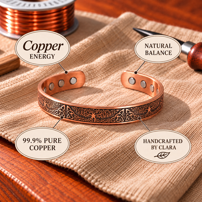 Clara's Tree of Life Bangle Bracelet