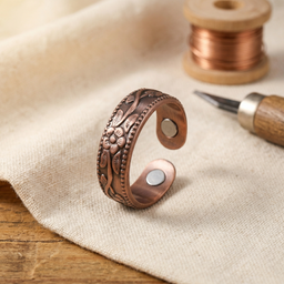 Clara's Petal Copper Ring