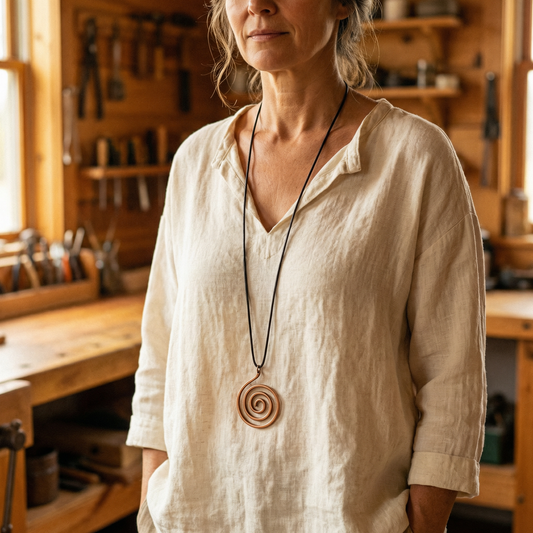 Clara's Mesa Copper Necklace