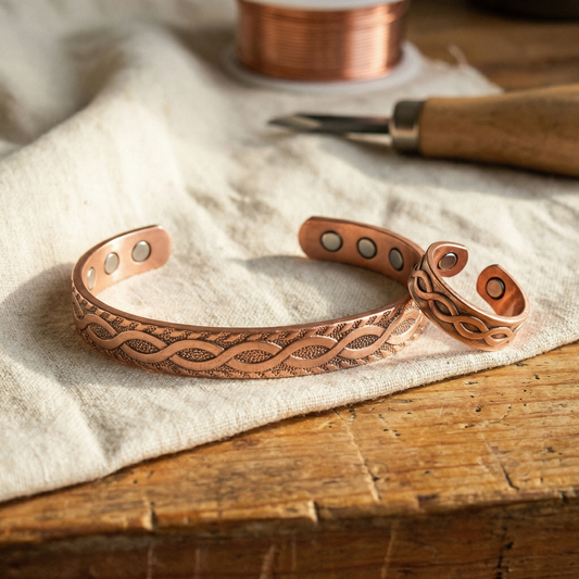 Clara's Knot Copper Set