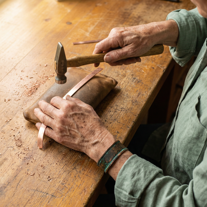 Clara's Jade Copper Bracelet