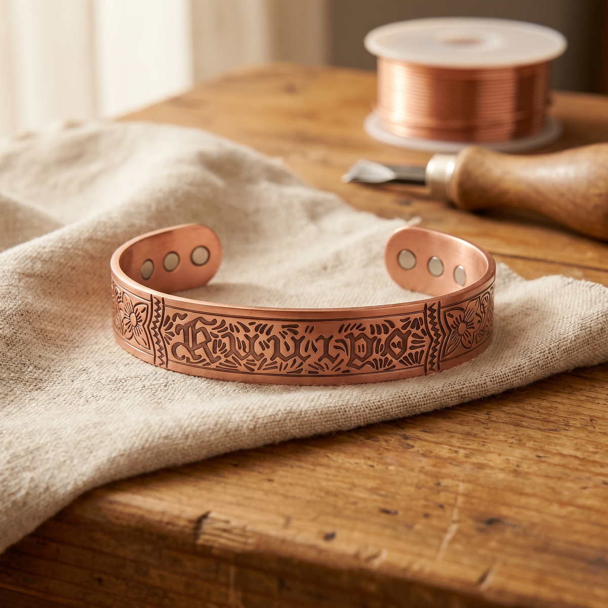 Clara's Drift Copper Bracelet