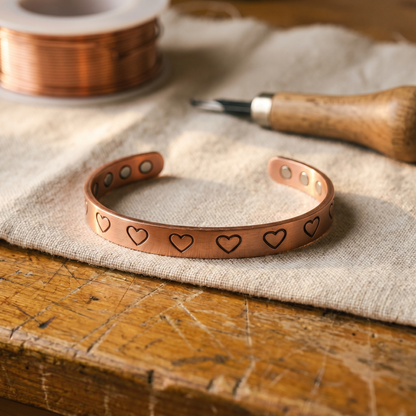 Clara's Hearth Copper Bracelet