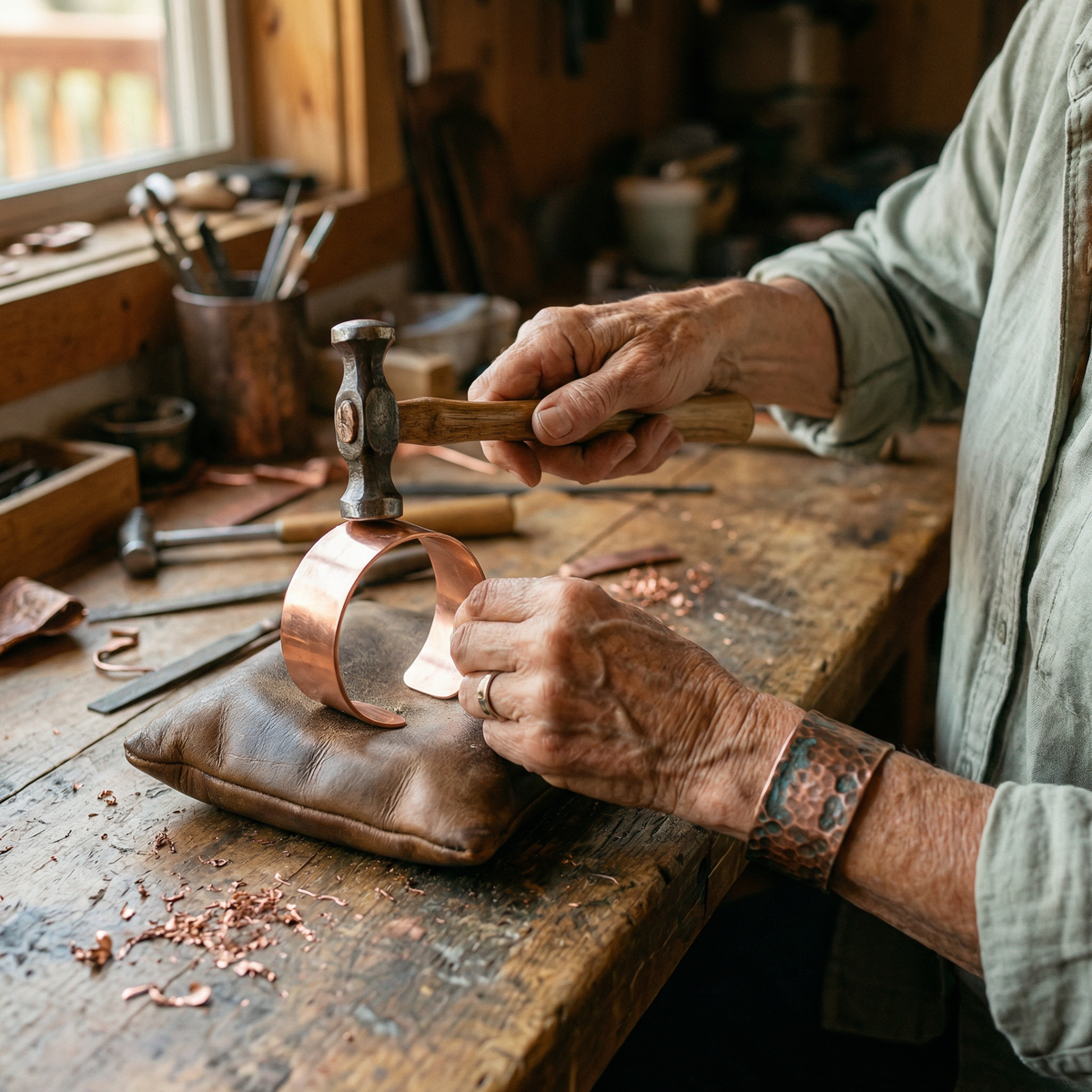Clara's Hearth Copper Ring