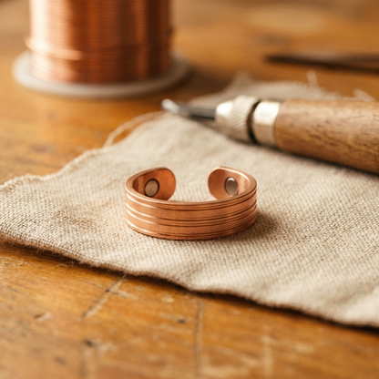 Clara's Band Copper Ring