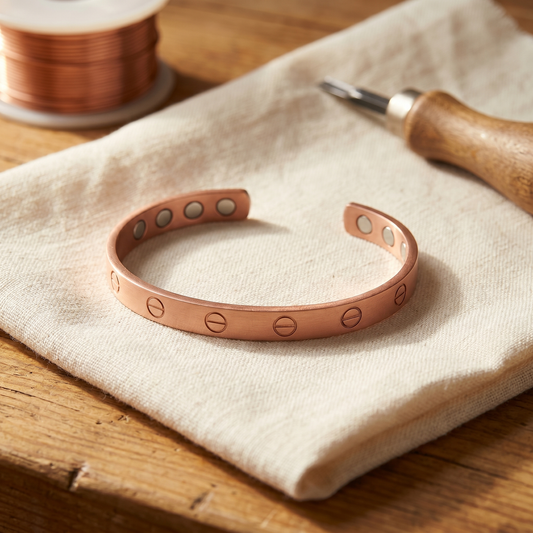 Clara's Bolt Copper Bracelet
