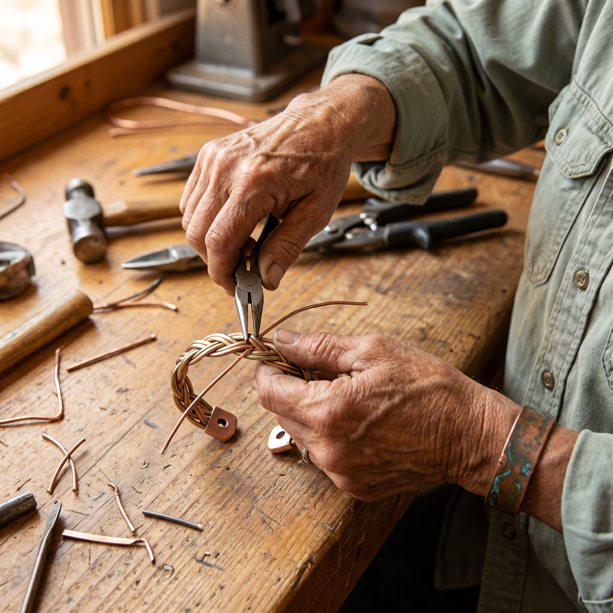 Clara's Mire Copper Bracelet