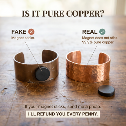 Clara's Marsh Copper Anklet
