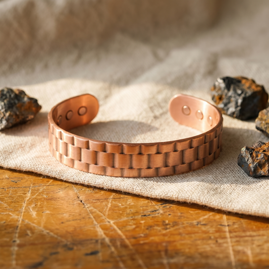 Clara's Ore Men's Copper Bracelet