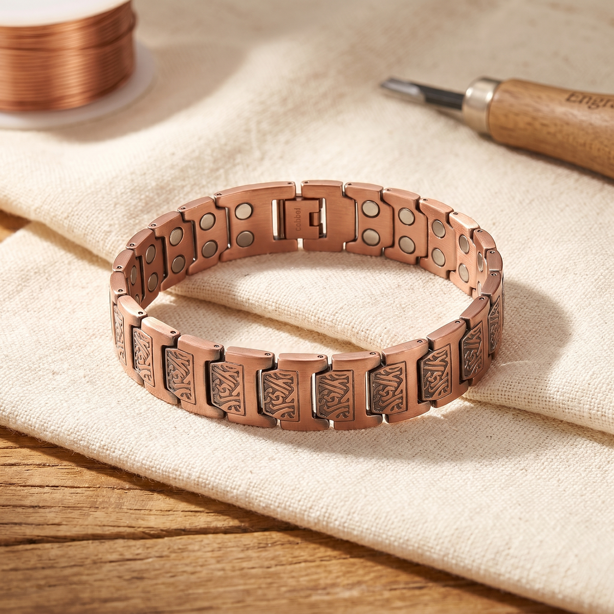 Clara's Glen Men's Copper Bracelet