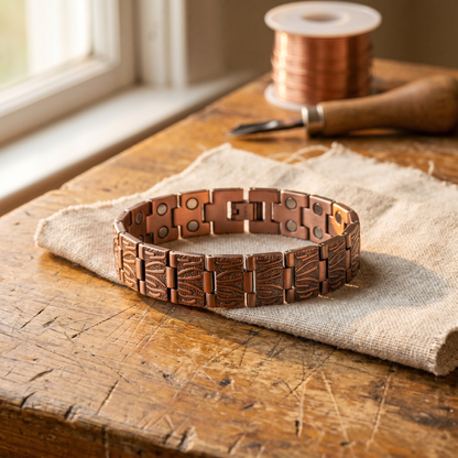 Clara's Grit Men's Copper Bracelet