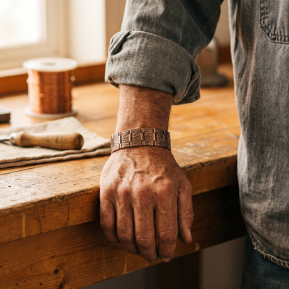 Clara's Grit Men's Copper Bracelet
