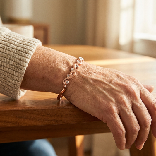 Clara's Lark Copper Bracelet