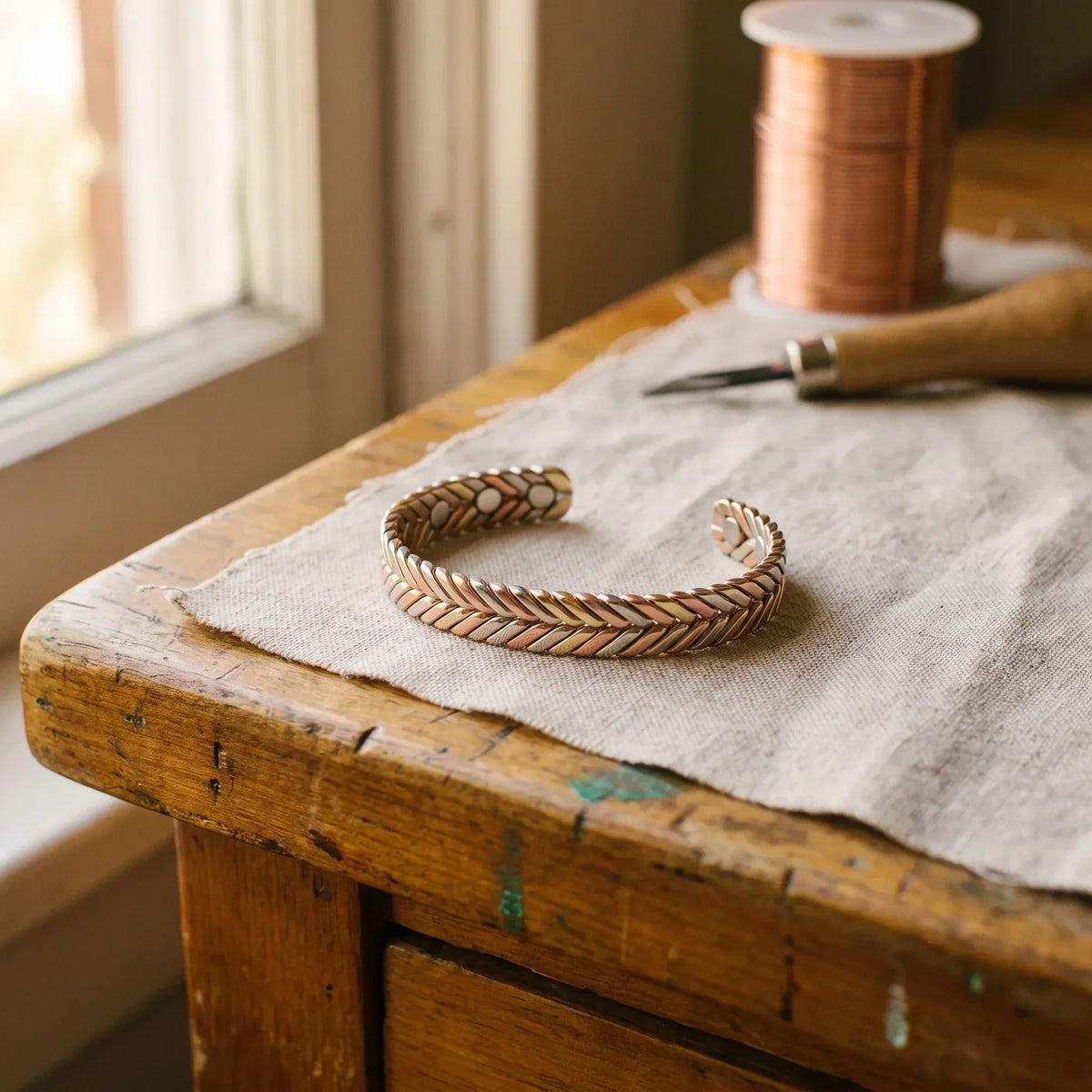 Clara's Copse Copper Bracelet
