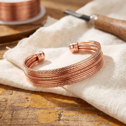 Clara's Bracken Copper Bracelet