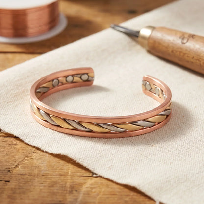 Clara's Bud Copper Bracelet