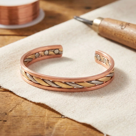 Clara's Bud Copper Bracelet