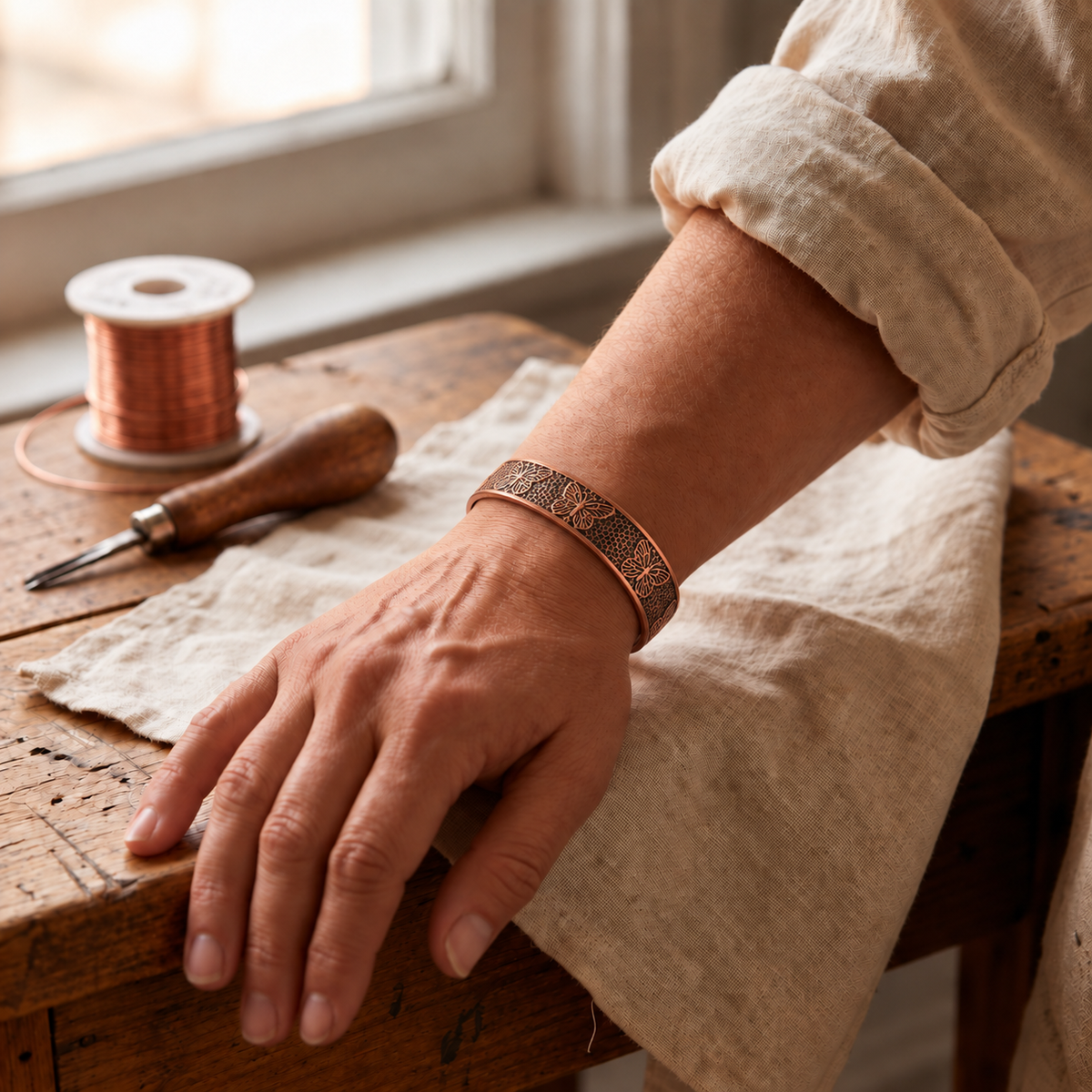 Clara's Shale Bracelet