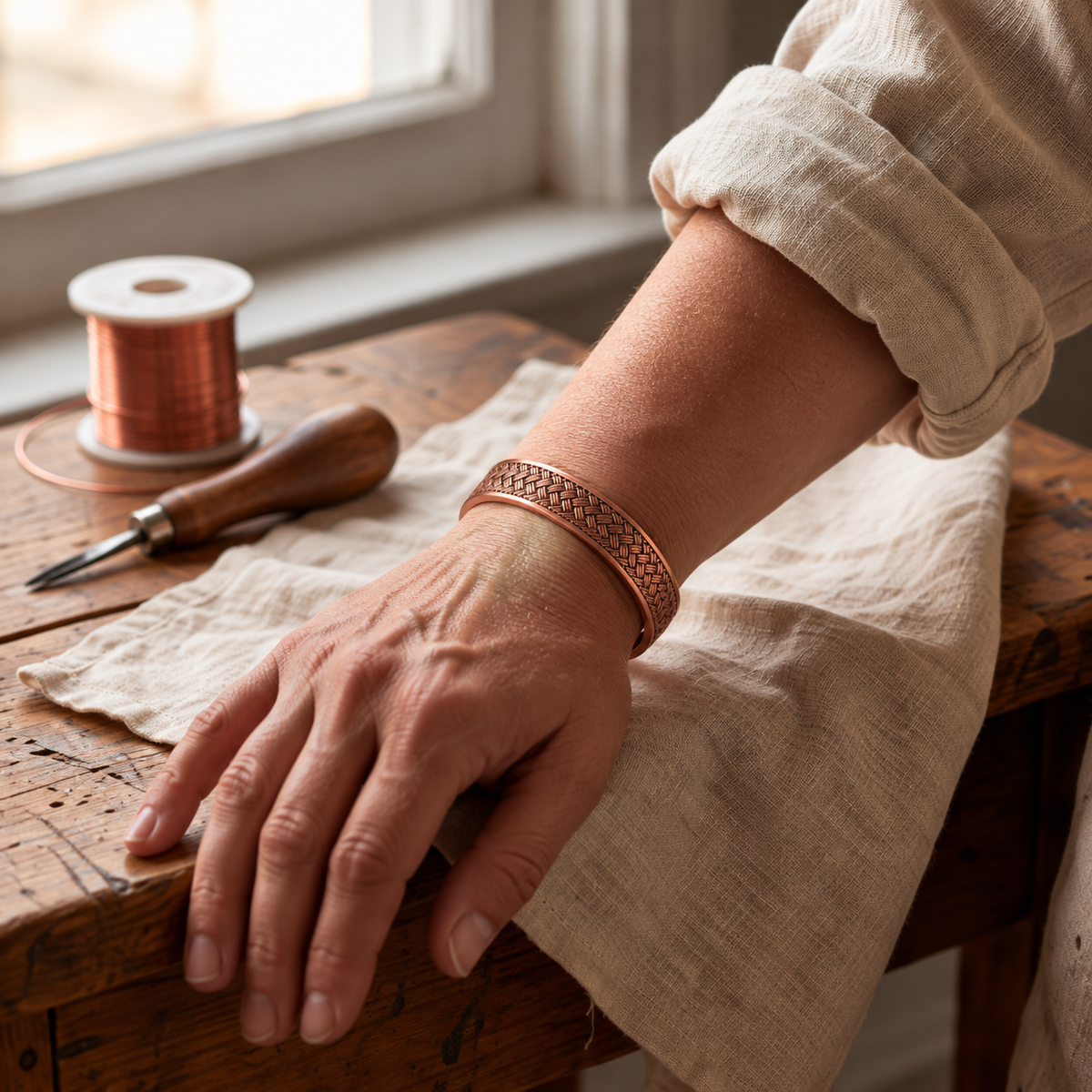 Clara's Russet Bracelet