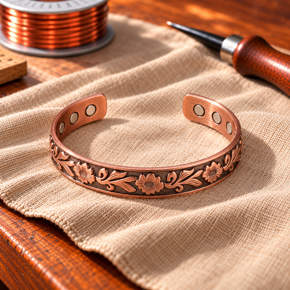 Clara's Floral Bracelet