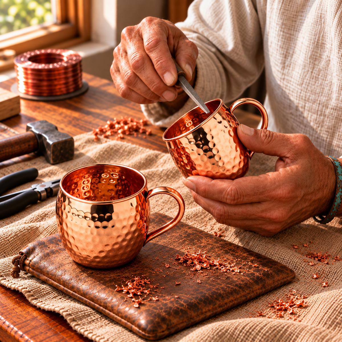 Clara's Moscow Mule Mugs – Set of 2