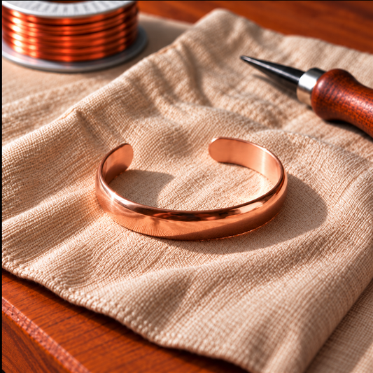 Clara's Tide Copper Bracelet